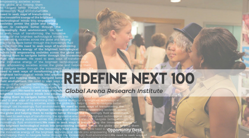 ReDefine Next 100 Youth Program 2018 for Young Leaders Worldwide (Fully-funded to Prague, Czech Republic)