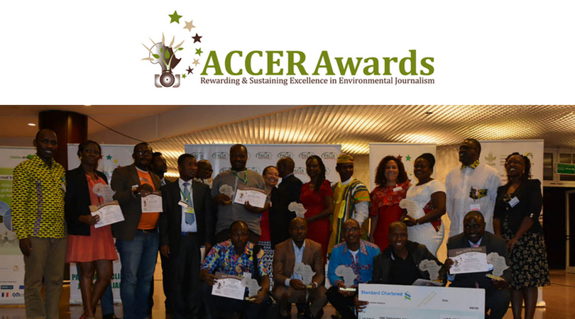 African Climate Change and Environmental Reporting (ACCER) Awards 2018 (Fully-funded to COP24 + $1000)