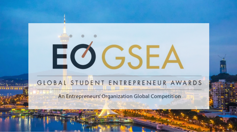 Entrepreneurs’ Organization’s Global Student Entrepreneur Awards (GSEA) 2018/19 (Fully-funded to Macau, China)