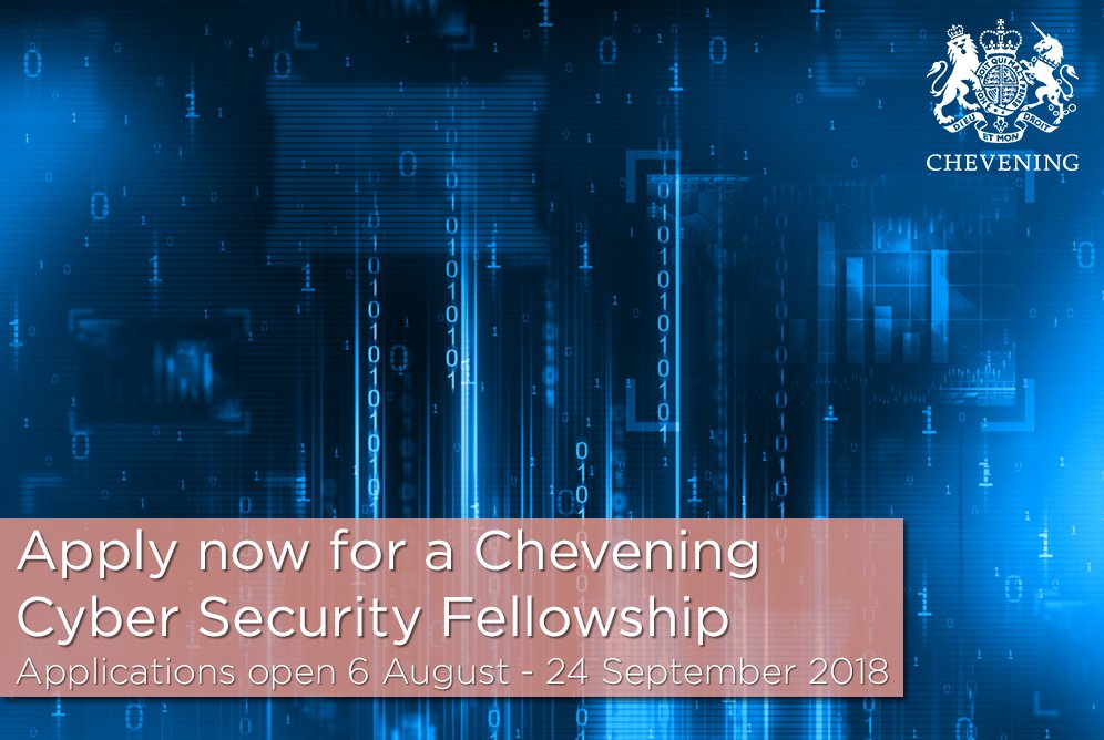 Chevening Western Balkans Cyber Security Fellowship 2019