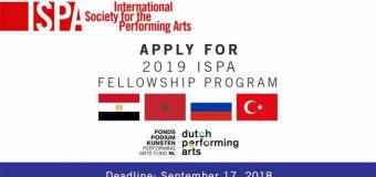 International Society for the Performing Arts (ISPA) Netherlands Fellowship Program 2019