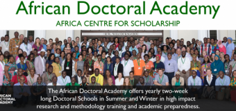 African Doctoral Academy (ADA) Summer School at Stellenbosch University 2019