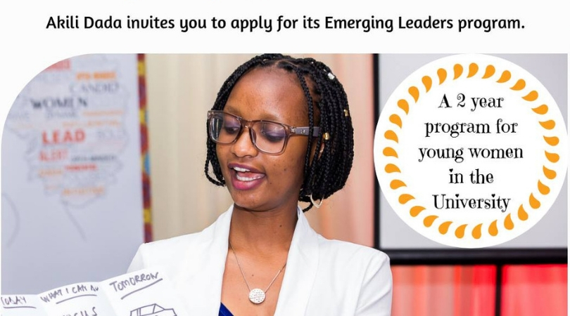 Akili Dada Emerging Leaders Program 2018 for Young Women in Kenyan ...