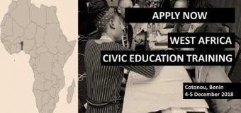 MINDS West Africa Regional Civic Education Workshop in Elections and Governance 2018 (Fully-funded)