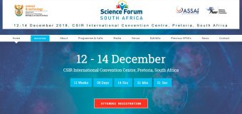 Media Fellowships for African-based Journalists to attend Science Forum South Africa (SFSA) 2018