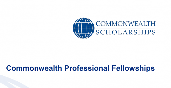 Commonwealth Professional Fellowships for mid-career professionals 2018/2019 (Fully-funded to the UK)