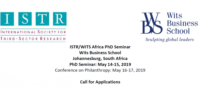 Istr Wits Africa Phd Seminar At Wits Business School 2019