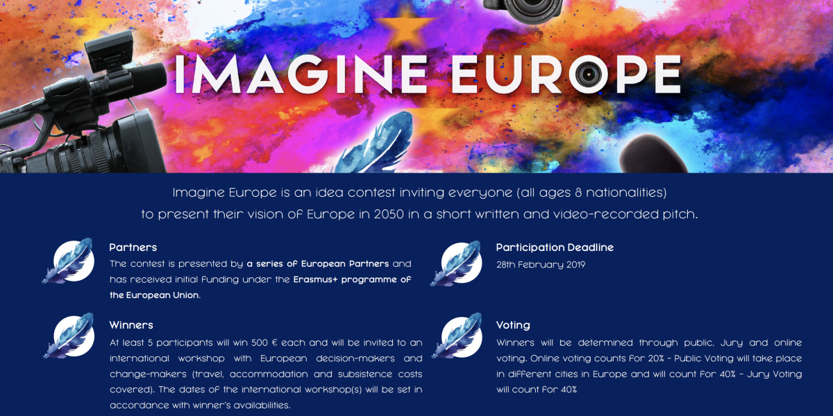 Imagine Europe Idea Contest 2019 (Win €500 prize)