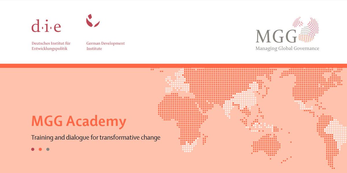 Managing Global Governance Academy 2019 in Bonn, Germany (Scholarship available)