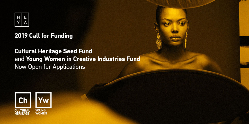 Apply for HEVA Funds: Cultural Heritage Fund and Young Women In Creative Enterprise Fund 2019 for East Africa