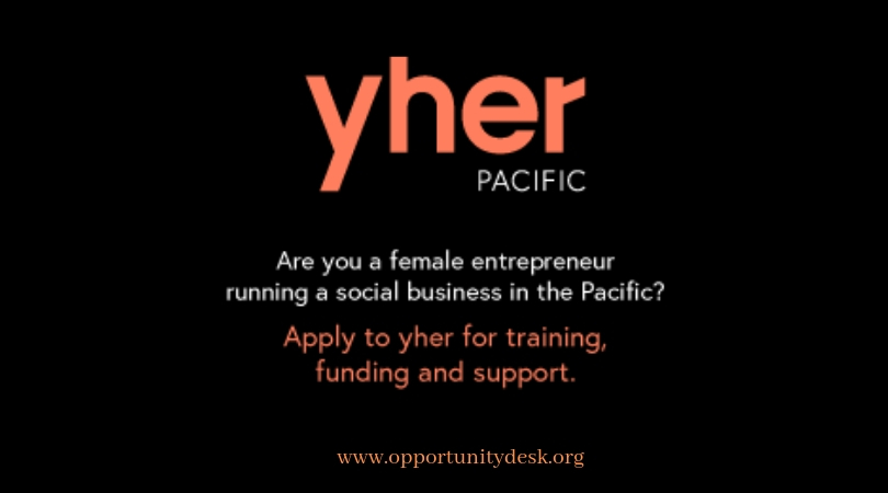 YGAP yher Accelerator Program for Female Entrepreneurs 2019 in the Pacific