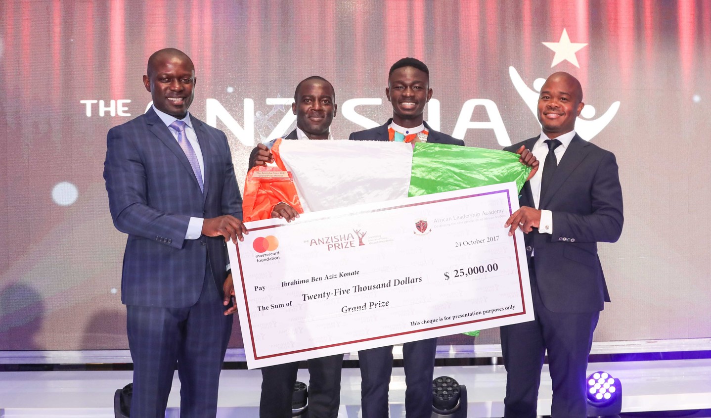 Anzisha Prize 2019 for Young African Entrepreneurs (Win a share of $100,000 and a trip to South Africa)