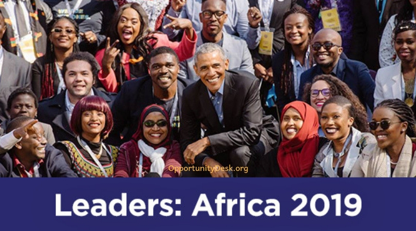 Apply for the Obama Foundation Leaders: Africa Program 2019 (Fully-funded to Johannesburg, South Africa)
