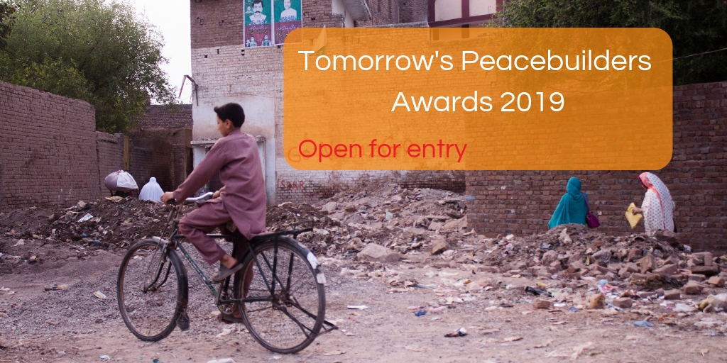 Peace Direct Tomorrow’s Peacebuilders Awards 2019 (Fully-funded to PeaceCon in Washington, DC + $10,000 Prize)