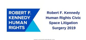 Robert F. Kennedy Human Rights Civic Space Litigation Surgery 2019 (Fully-funded)