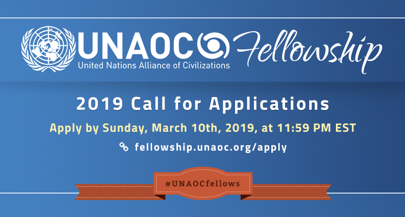 United Nations Alliance of Civilizations (UNAOC) Fellowship Programme 2019 (Fully-funded)