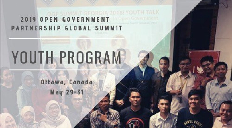 Open Government Partnership Global Summit Youth Program 2019 for Global Youth Leaders (Fully-funded to Ottawa, Canada)