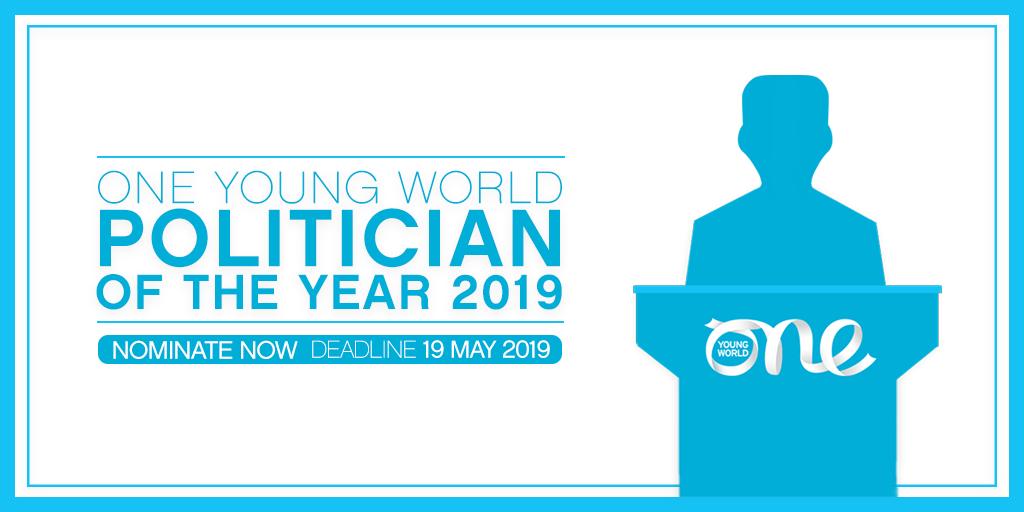 One Young World Politician of the Year Award 2019 (Fully-funded to the OYW Summit in London, UK)