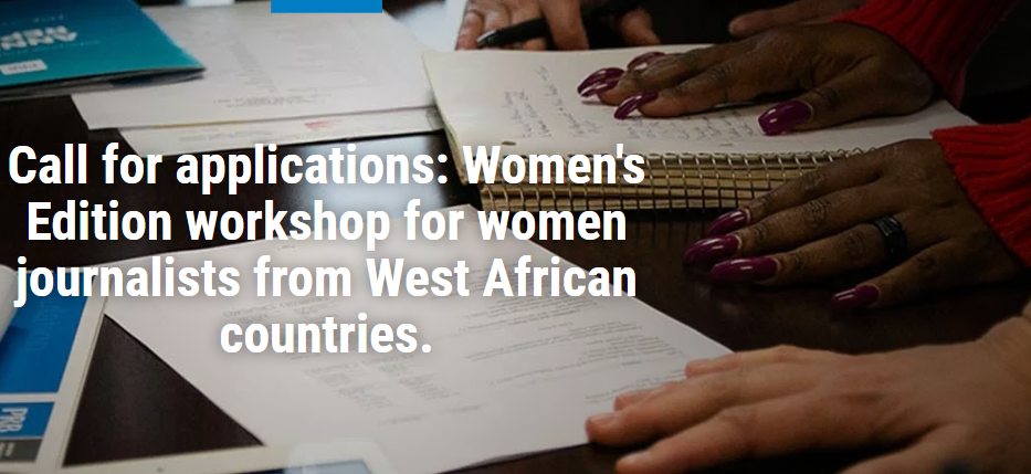 Population Reference Bureau Women’s Edition Workshop 2019 for Journalists from West Africa (Fully-funded)