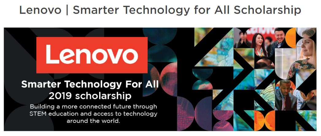 Lenovo Smarter Technology for All Scholarship to attend the One Young World 2019 Summit (Fully-funded to London, UK)