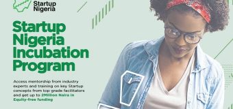 Startup Nigeria Incubation Program 2019