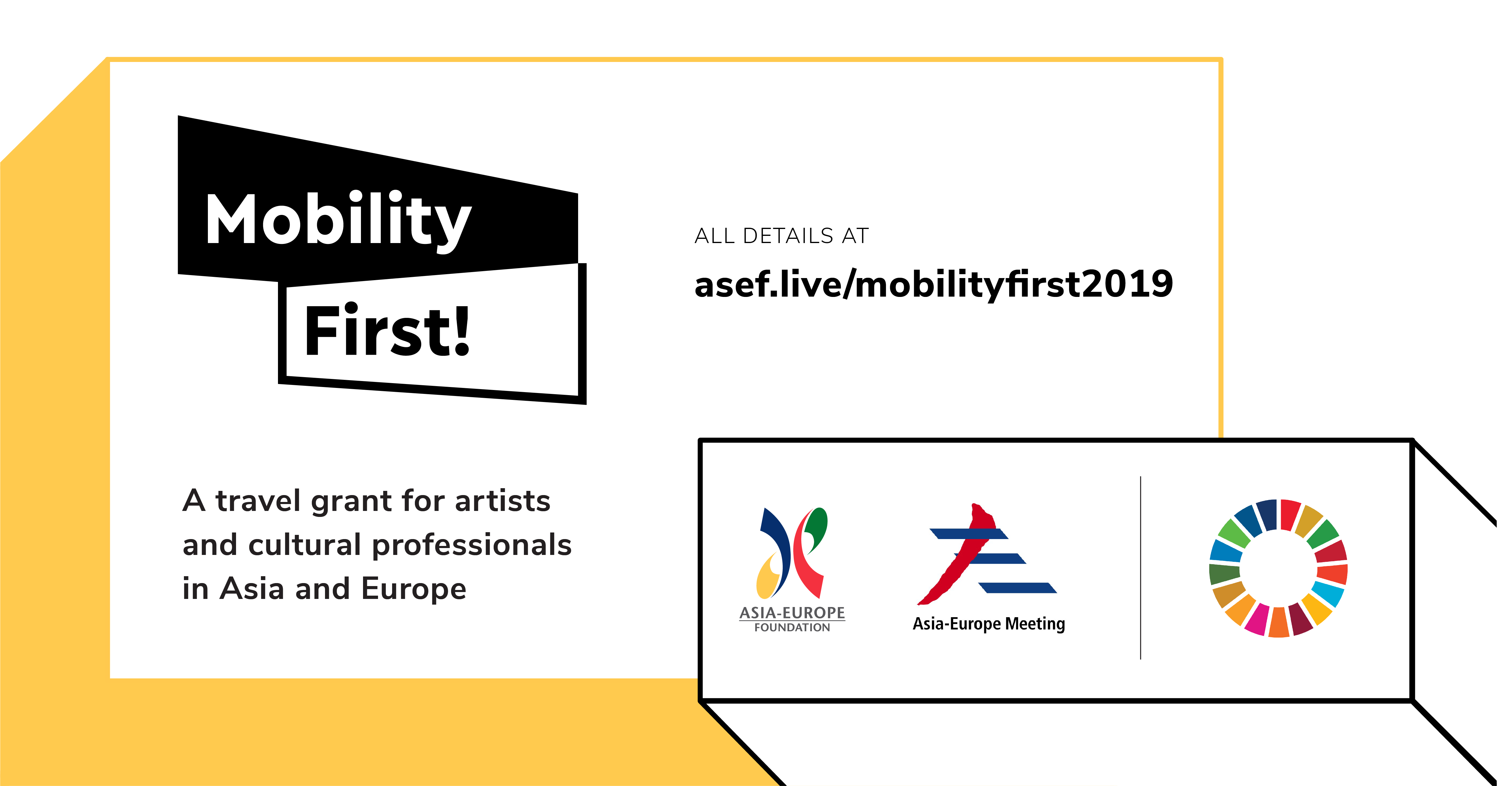 ASEF Mobility First Travel Grant 2019 for Artists & Cultural Professionals