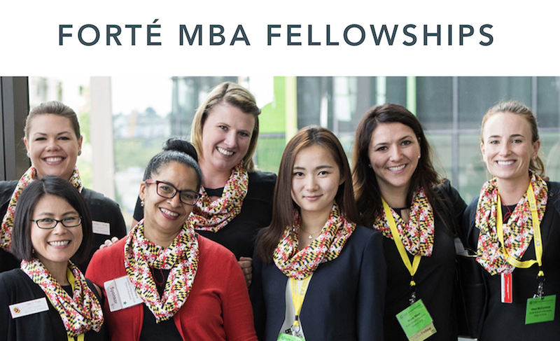 Forté Foundation MBA Fellowship Program 2019 for Women