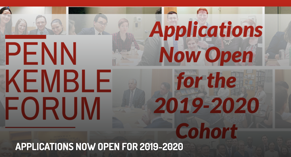 NED Penn Kemble Forum on Democracy 2019-2020 for Young Foreign Policy Leaders in Washington, D.C.