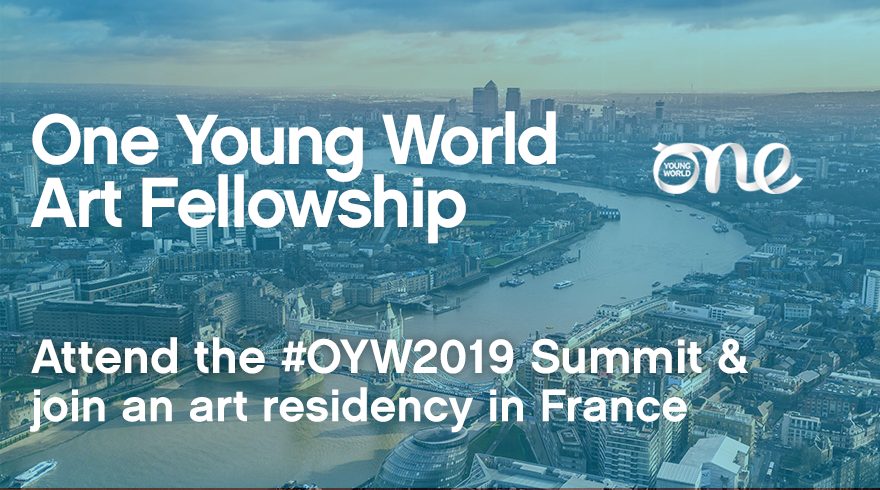 One Young World Art Fellowship 2019 (Fully-funded to OYW Summit 2019 in London & a month-long art residency in France)