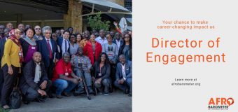 Afrobarometer is hiring a Director of Engagement – Accra, Ghana