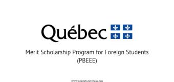 Québec Merit Scholarship Program for Foreign Students to Study in Canada 2020-2021