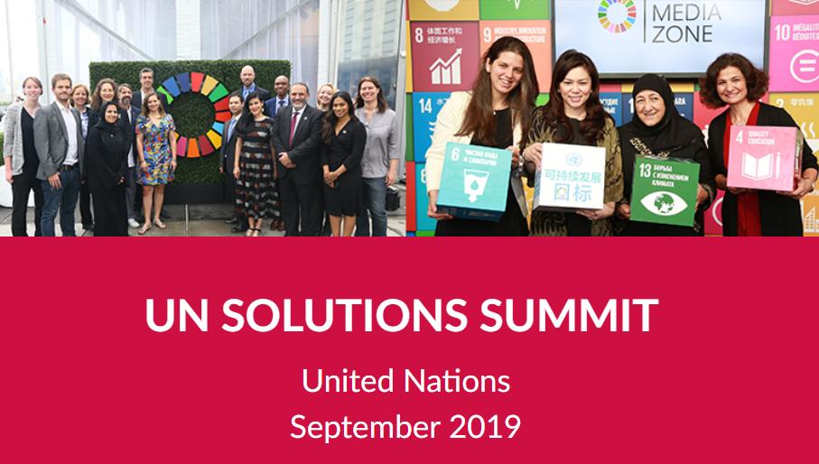 Apply to take part in the UN Solutions Summit 2019 in New York City – Submit a Project!