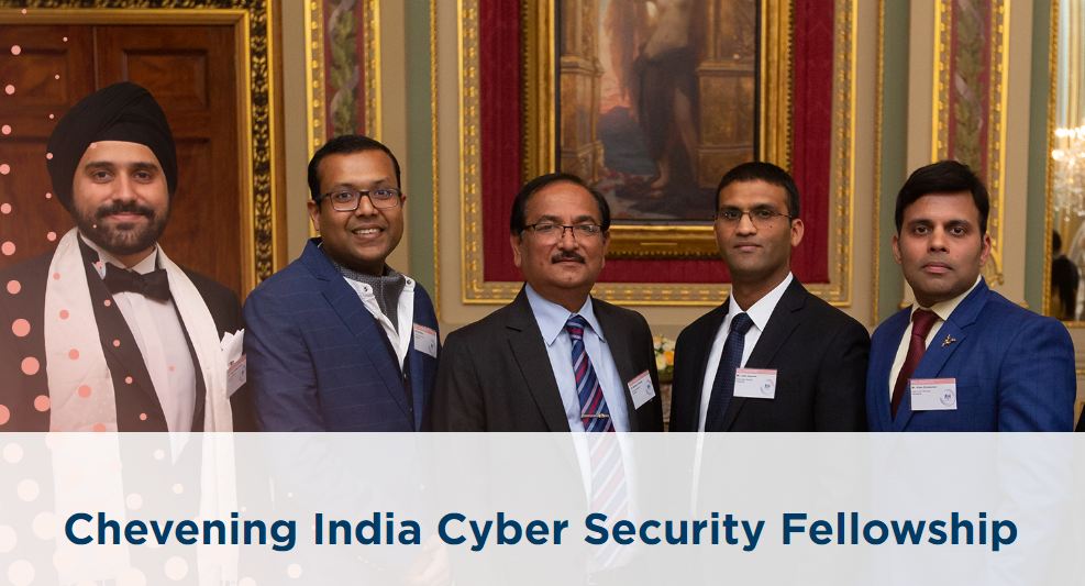Chevening India Cyber Security Fellowship 2020/2021 for Mid-career Professionals (Fully-funded)
