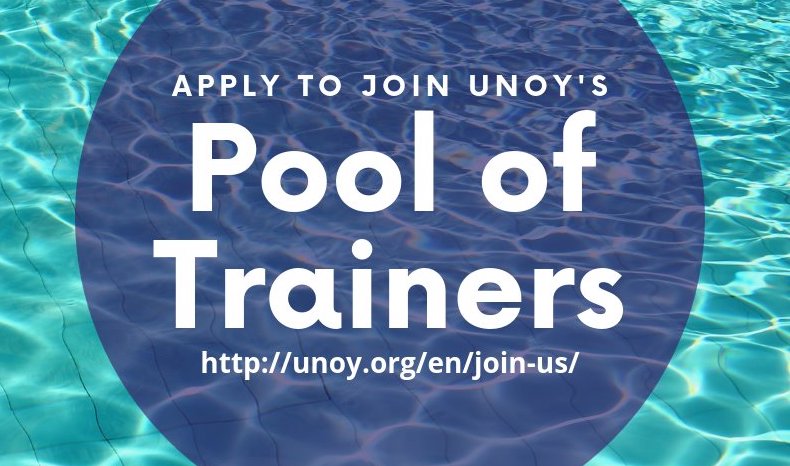 Call for Young International Trainers: United Network of Young (UNOY) Peacebuilders’ Pool of Trainers