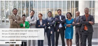 World Bank Group Africa Fellowship Program 2020 for PhD Students (Funded)