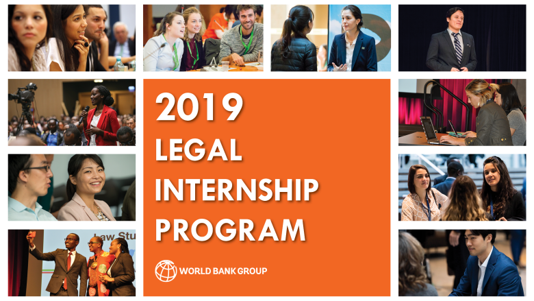World Bank’s Legal Vice Presidency Internship Program 2019