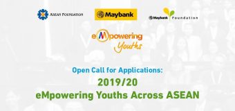 Apply for eMpowering Youths Across ASEAN Programme 2019/2020 (USD$200k in funding for projects)