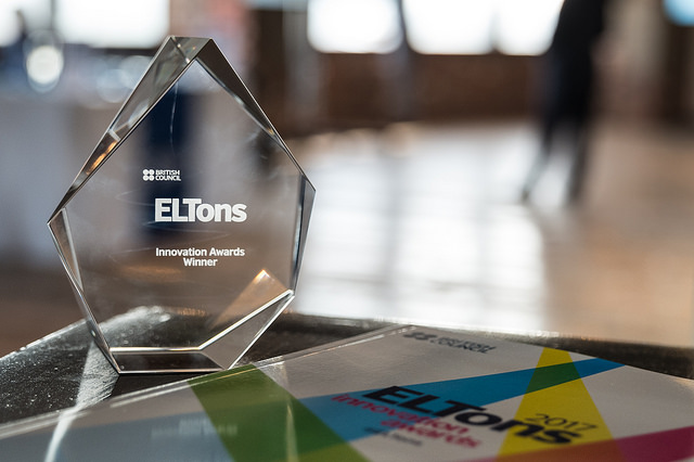 British Council ELTons Innovation Awards 2020 for Innovation in English Language Teaching