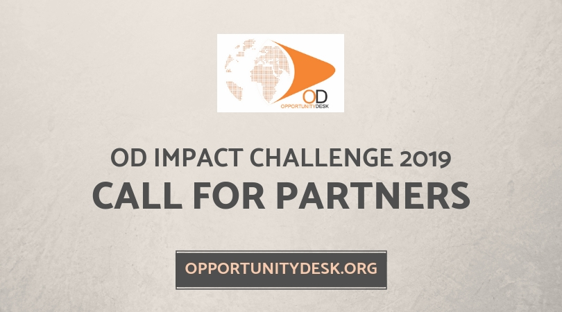 Call for Partners for Opportunity Desk – OD Impact Challenge 2019!