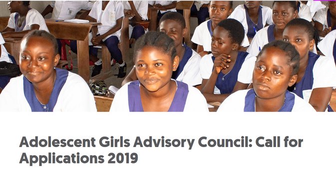 Global Fund for Women’s Adolescent Girls Advisory Council 2019 Call for Applications