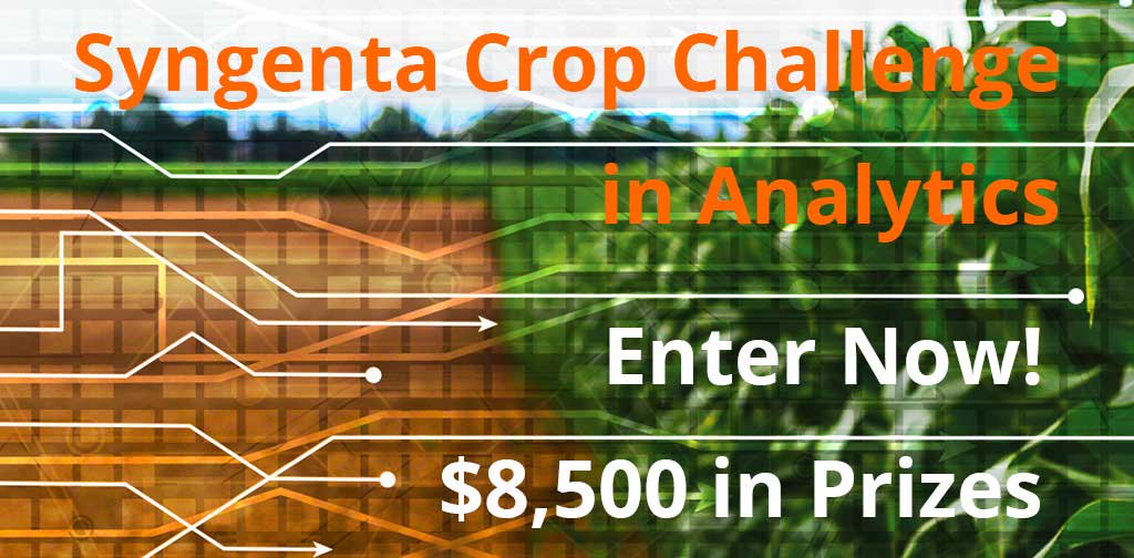 Syngeta Crop Challenge in Analytics 2020 ($8,500 in prizes)