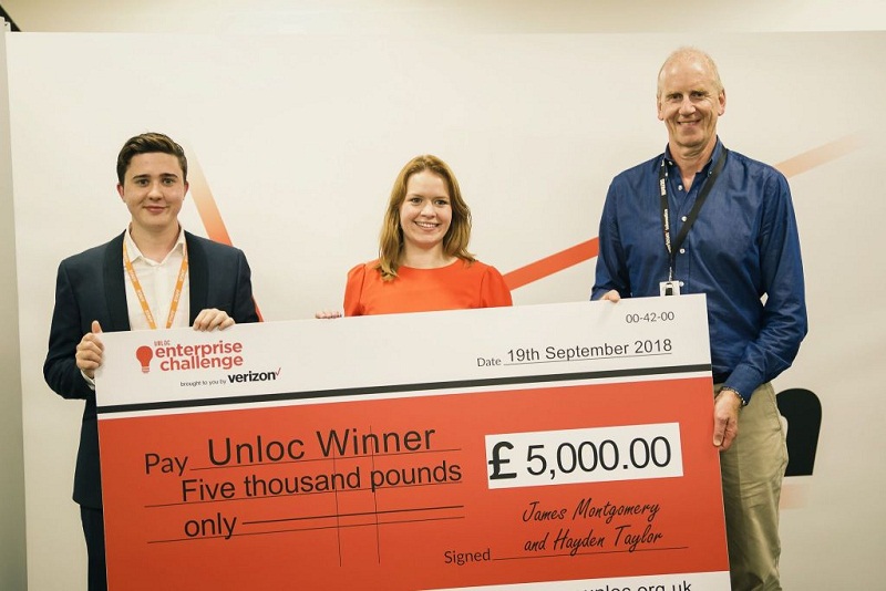 Unloc Enterprise Challenge 2019 for Start-ups in Europe (Funding up to £10,000)