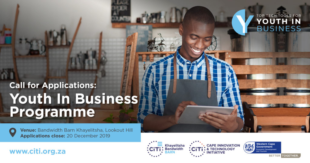 Cape Innovation & Technology Initiative (CiTi) Youth in Business Programme 2020 for Entrepreneurs in South Africa