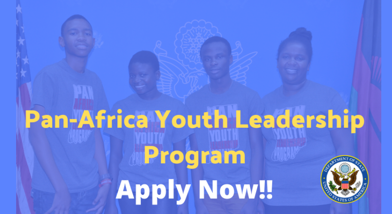 U.S. Embassy in Sudan Pan-Africa Youth Leadership Program (PAYLP) 2020 (Funded to the US)