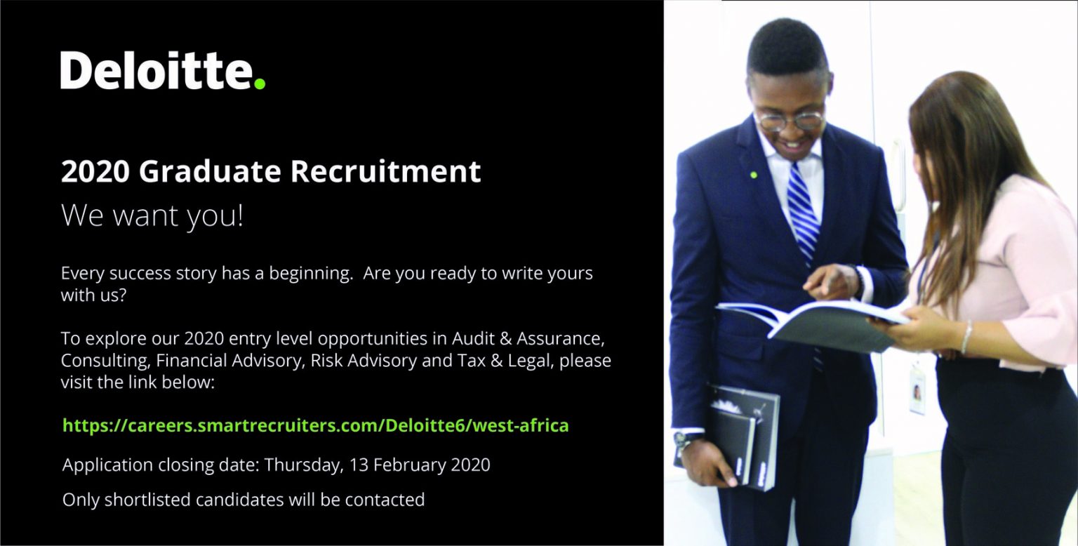 Deloitte Nigeria 2020 Graduate Recruitment Audit & Assurance