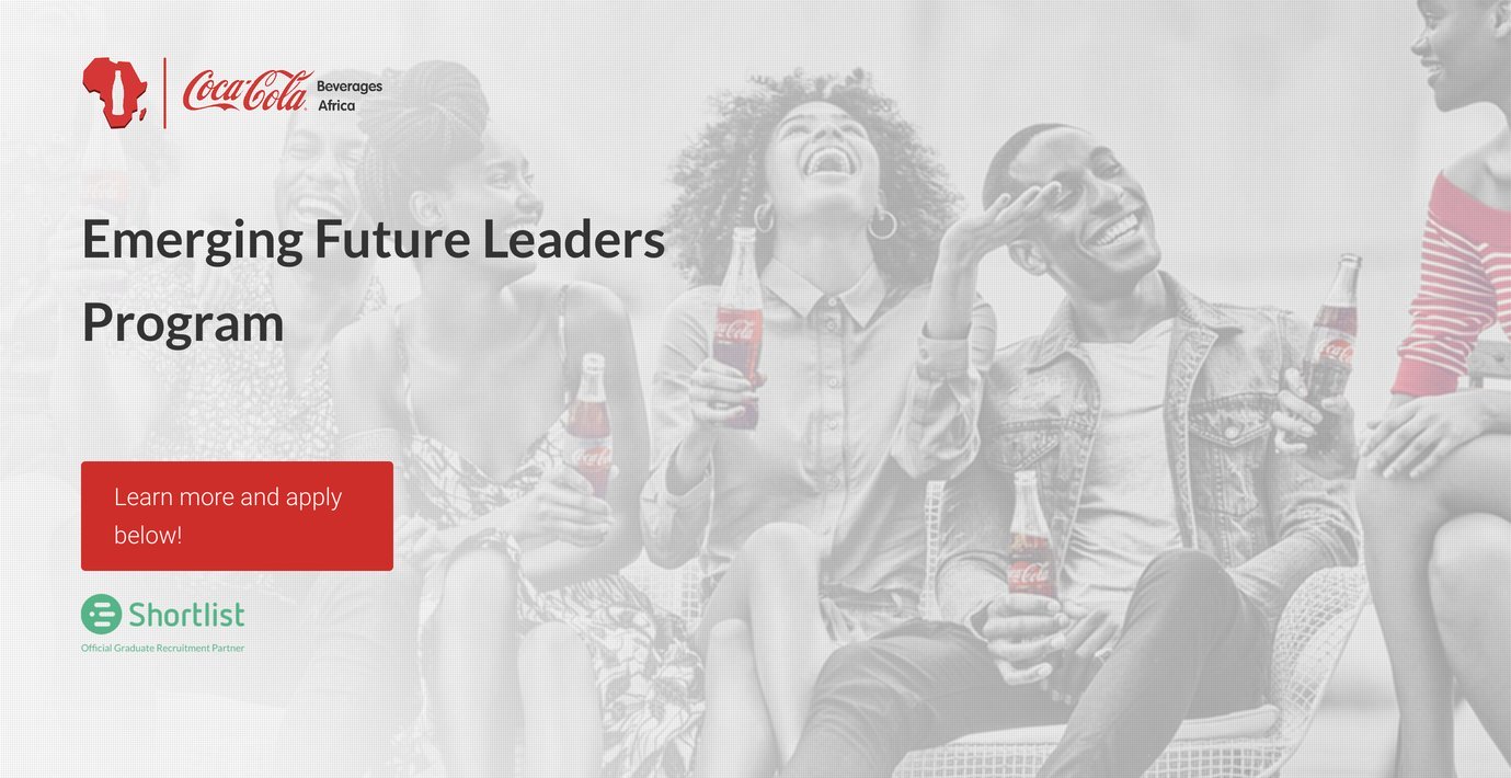 Coca-Cola Beverages Africa (CCBA) Kenya Emerging Future Leaders Program 2020