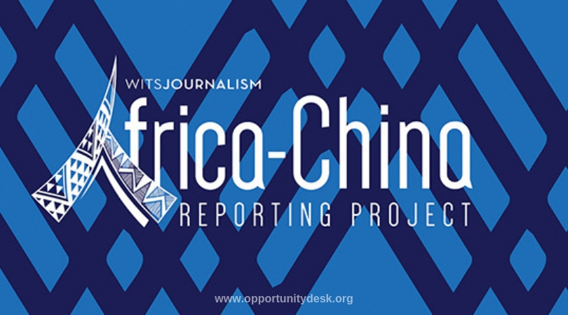 Africa-China Reporting Project at Wits Journalism Public Health Reporting Grants 2020 (up to US$1,500)