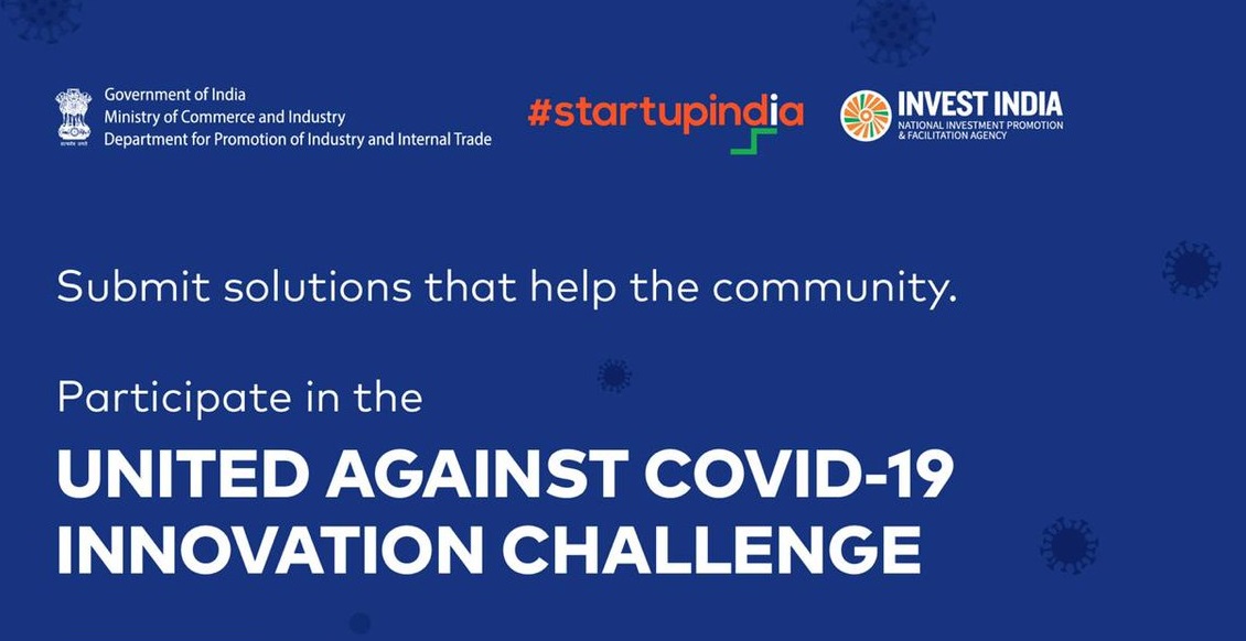 DPIIT/Startup India United Against COVID-19 Innovation Challenge 2020