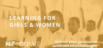 MIT Solve – Learning for Girls & Women Challenge 2020 ($10,000 grant)