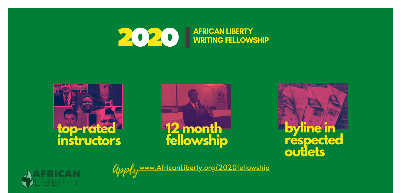 African Liberty Writing Fellowship Program 2020